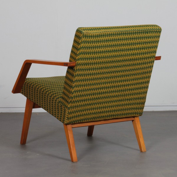 Wooden armchair from the 1970s - 