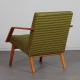 Wooden armchair from the 1970s - 