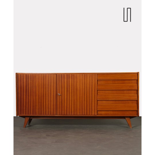 Mahogany sideboard by Jiroutek for Interier Praha, U-460, 1960s - 