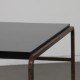 Wood and metal coffee table from the 1960s - 