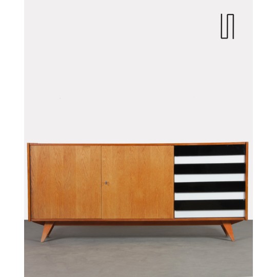 Oak sideboard by Jiri Jiroutek, model U-460, 1960s - 