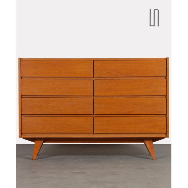 Wooden chest of drawers by Jiri Jiroutek, model U-453, circa 1960 - Eastern Europe design