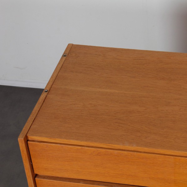 Wooden chest of drawers by Jiri Jiroutek, model U-453, circa 1960 - Eastern Europe design