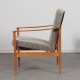 Pair of wooden armchairs from the 1960's - 