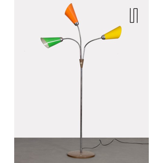 Lampadaire vintage en métal édité par Lidokov, vers 1960 - Design d'Europe de l'Est