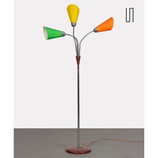 Lampadaire vintage en métal édité par Lidokov, vers 1960 - Design d'Europe de l'Est