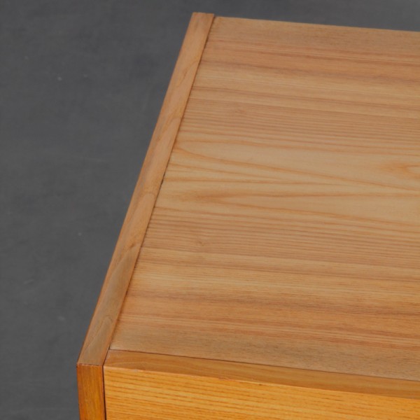 Small vintage wooden chest of drawers by UP Zavody circa 1960 - Eastern Europe design