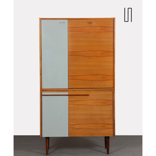 Vintage wood storage unit by UP Zavody, 1960s - Eastern Europe design