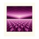 Screenprint - Yvaral - Horizon Structure violet - Kinetic art