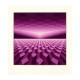 Screenprint - Yvaral - Horizon Structure violet - Kinetic art