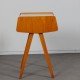 Paire de tables de nuit vintage, bois et formica, 1970 - Design d'Europe de l'Est