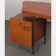 Bureau par Georges Frydman en acajou et métal, 1950 - 