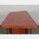 Mahogany and metal desk by Georges Frydman, 1950s - 