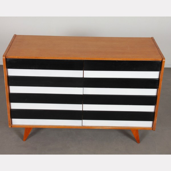 Vintage chest of drawers by Jiri Jiroutek, model U-453 from the 1960s - Eastern Europe design