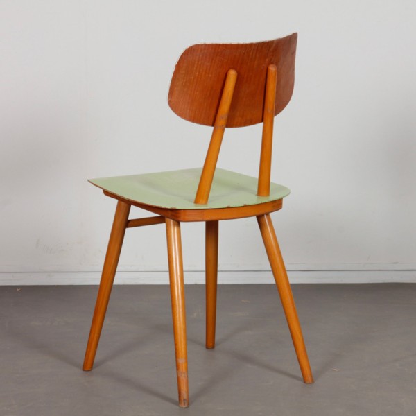 Suite of 3 chairs produced by Ton in the 1960s - Eastern Europe design