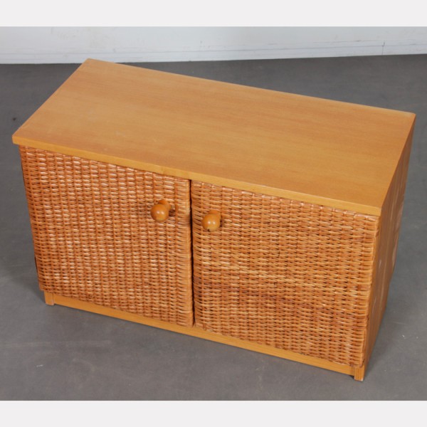 Small rattan chest produced by Uluv in the 1970s - 