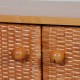 Small rattan chest produced by Uluv in the 1970s - 