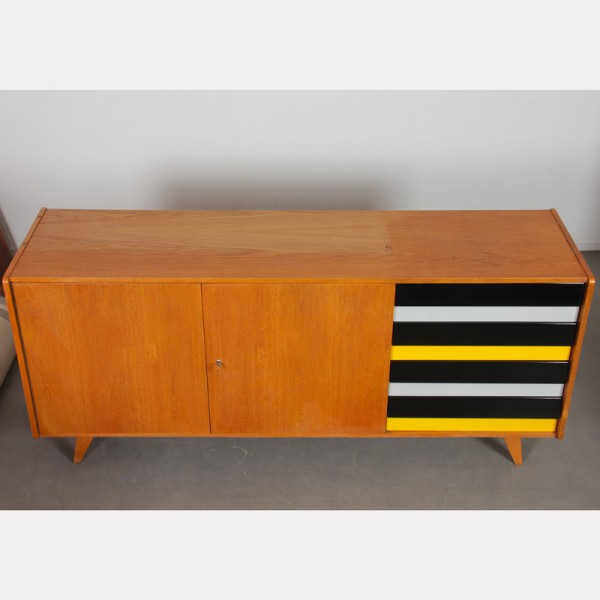 Oak sideboard by Jiri Jiroutek, model U-460, 1960s - 