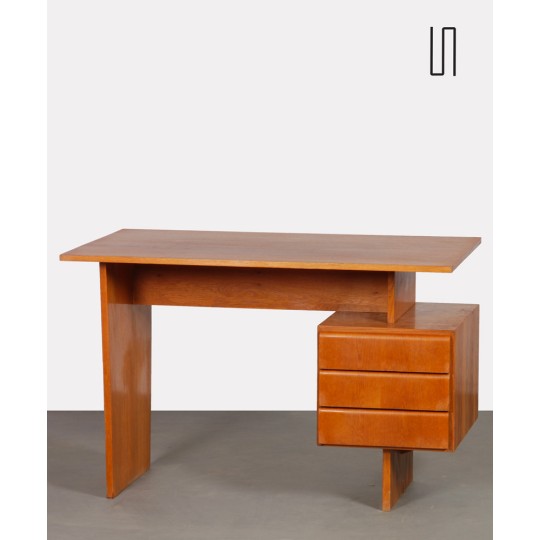 Vintage desk by Bohumil Landsman, 1970s - Eastern Europe design