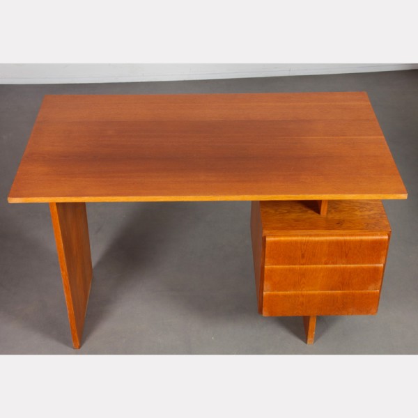 Vintage desk by Bohumil Landsman, 1970s - Eastern Europe design