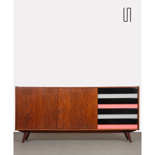 Enfilade en chêne par Jiri Jiroutek, modèle U-460, 1960 - 