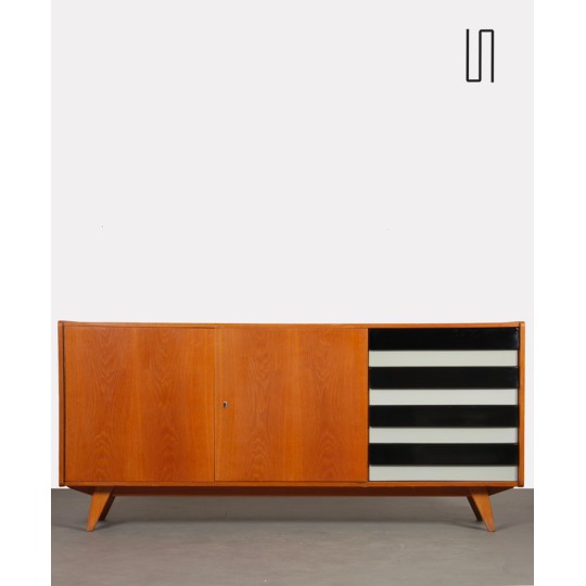 Oak sideboard by Jiri Jiroutek, model U-460, 1960s