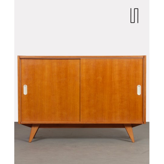 Oak chest, model U-452, by Jiri Jiroutek for Interier Praha, 1960s - 