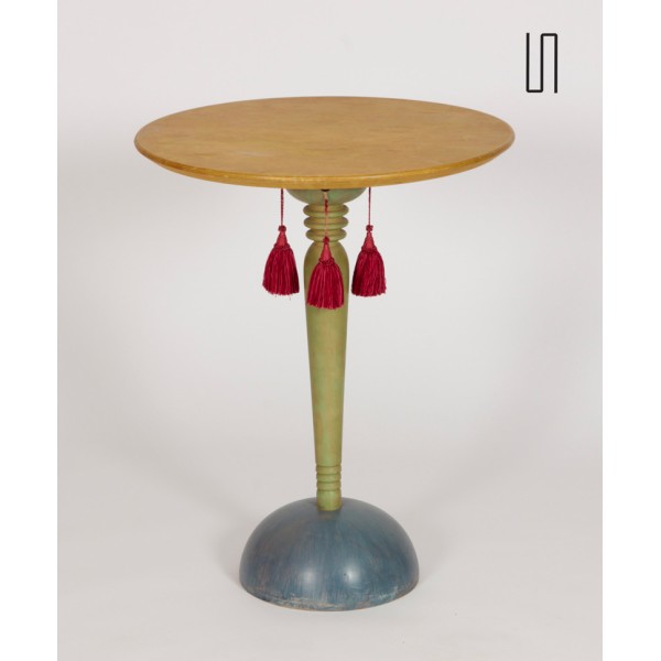 Pedestal table " Leïla " by Abdi, 1990 - 