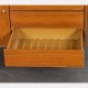 Vintage oak storage unit by Jiri Jiroutek, model U-458, 1960s - Eastern Europe design