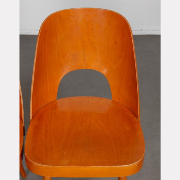 Pair of chairs by Oswald Haerdtl for Ton, 1960s - Eastern Europe design