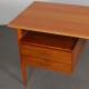 Vintage wooden desk from the 1970s - Eastern Europe design