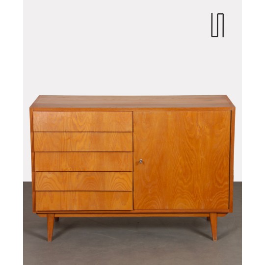 Wooden chest of drawers produced in Czech Republic, 1960s - 