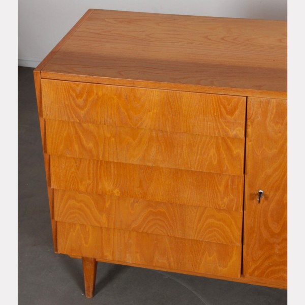 Wooden chest of drawers produced in Czech Republic, 1960s - 