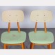 Suite of 4 vintage wooden chairs, edited by Ton, 1960s - Eastern Europe design