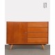 Vintage oak storage unit by Jiri Jiroutek, model U-458, 1960s - Eastern Europe design