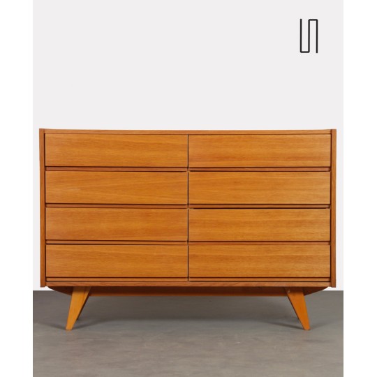 Wooden chest of drawers by Jiri Jiroutek, model U-453, circa 1960 - Eastern Europe design