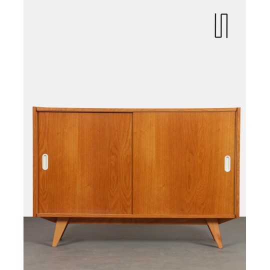 Oak chest, model U-452, by Jiri Jiroutek for Interier Praha, 1960s - 