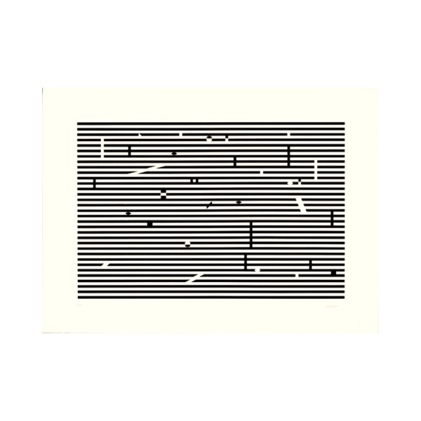 Screenprint - Yaacov Agam - Double Metamorphosis 1 - Kinetic art