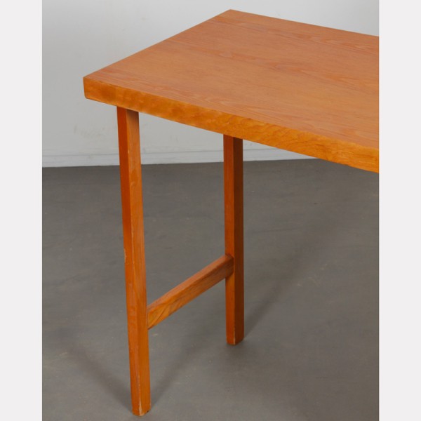 Vintage wooden desk from the 1970s - Eastern Europe design