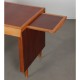 Oak and mahogany desk, French design, 1950s - 