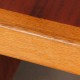 Oak and mahogany desk, French design, 1950s - 