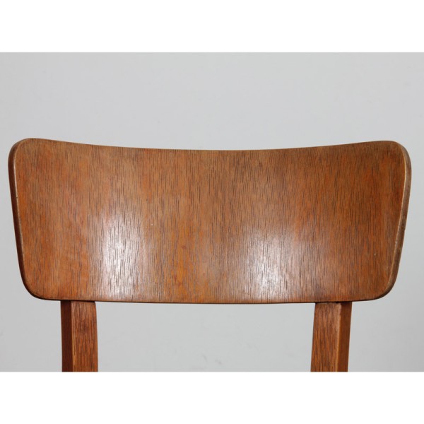 Wooden chair produced by Ton, 1960 - Eastern Europe design