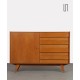 Vintage oak storage unit by Jiri Jiroutek, model U-458, 1960s - Eastern Europe design