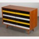 Yellow and black chest of drawers, model U-453, by Jiri Jiroutek, 1960s - Eastern Europe design