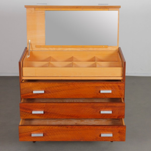 Vintage wooden chest of drawers edited by UP Zavody, 1960s - Eastern Europe design