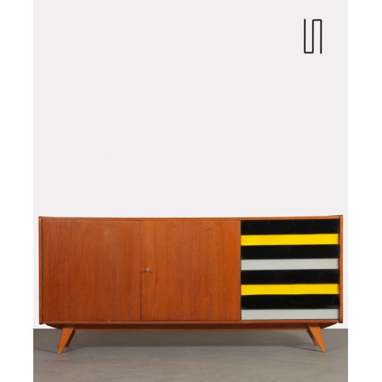 Oak sideboard by Jiri Jiroutek, model U-460, 1960s - 