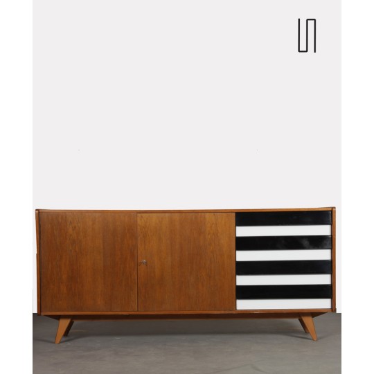 Oak sideboard by Jiri Jiroutek, model U-460, 1960s