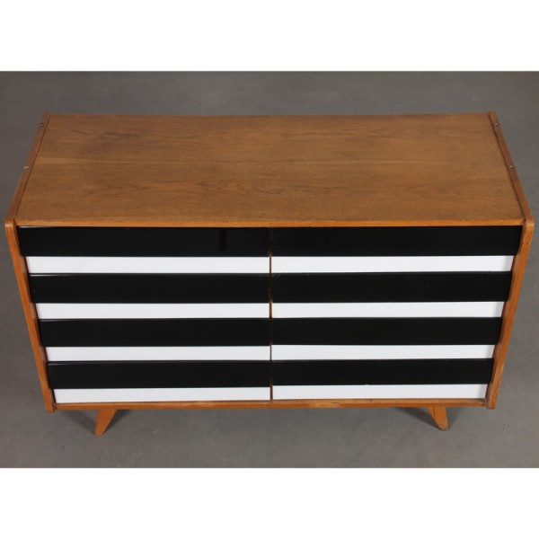 Vintage chest of drawers by Jiri Jiroutek, model U-453 from the 1960s - Eastern Europe design