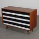 Vintage chest of drawers by Jiri Jiroutek, model U-453 from the 1960s - Eastern Europe design