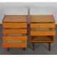 Pair of vintage nightstands dating from the 1960s - Eastern Europe design